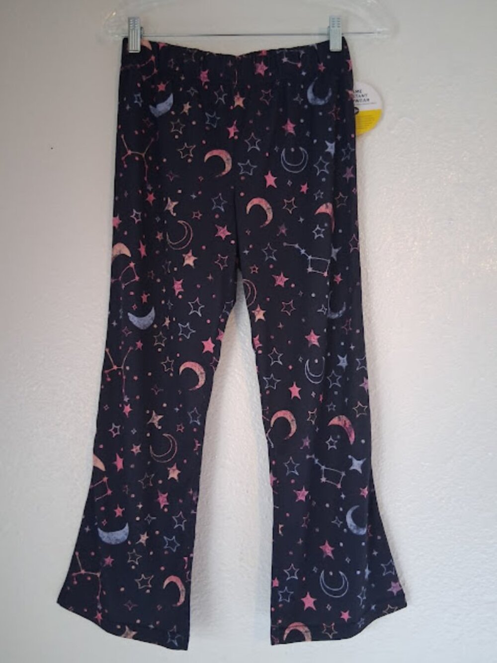 Thereabouts girls size M 10/12 navy blue, pink and purple pajama pants